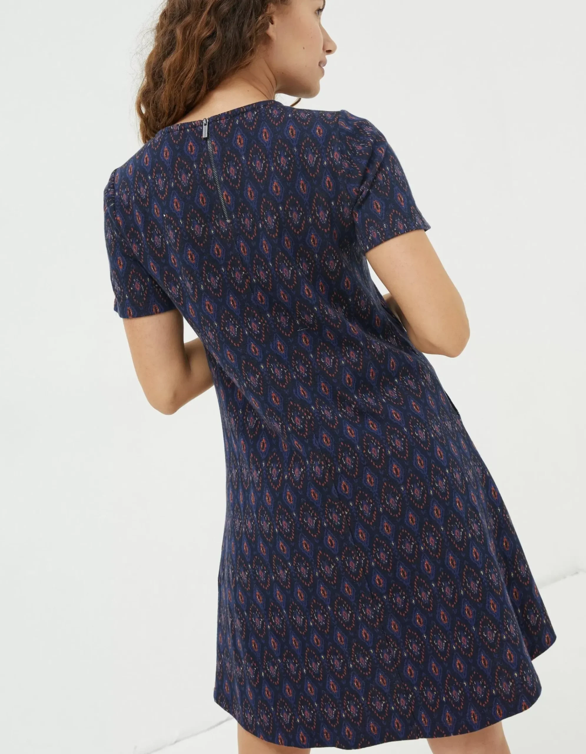 Simone Jacquard Dress