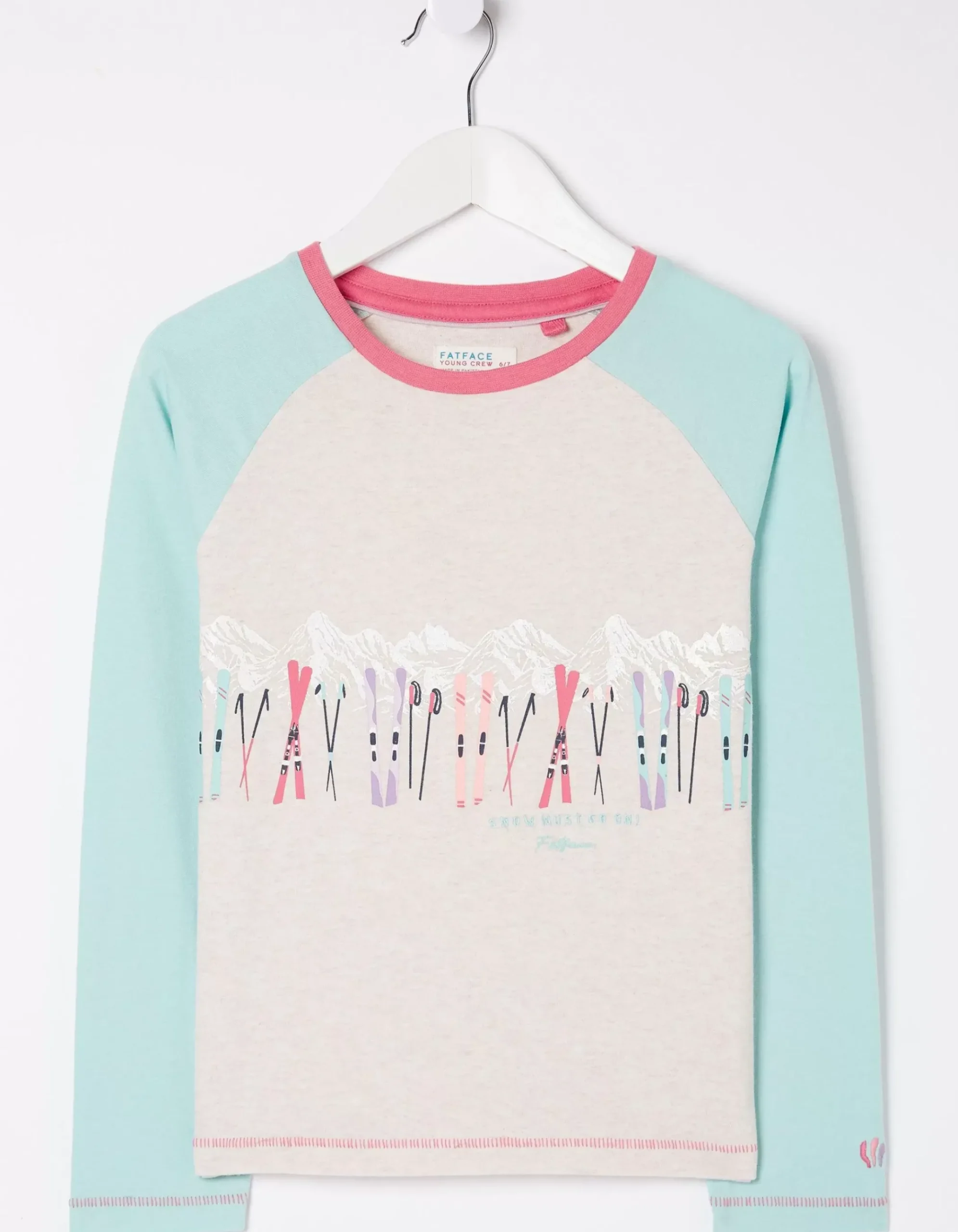 Ski Raglan Jersey T-Shirt