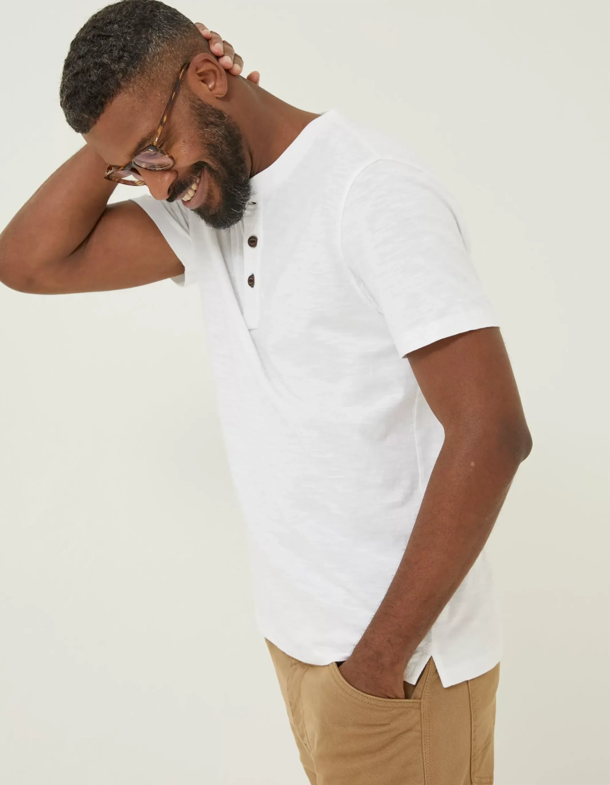 Slub Henley T-Shirt