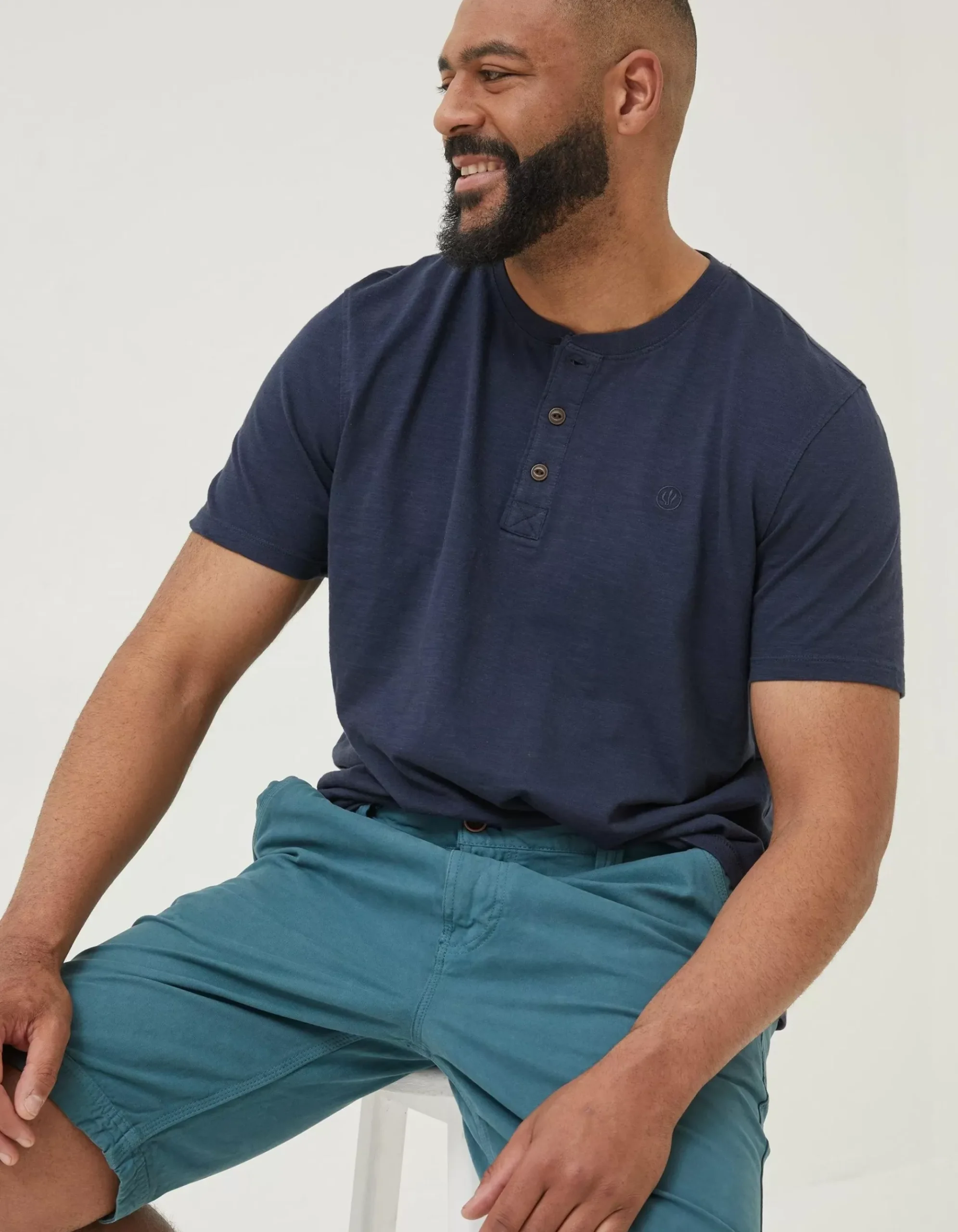 Slub Henley T-Shirt