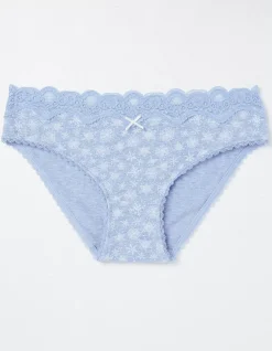 Snowflake Print Mini Knickers