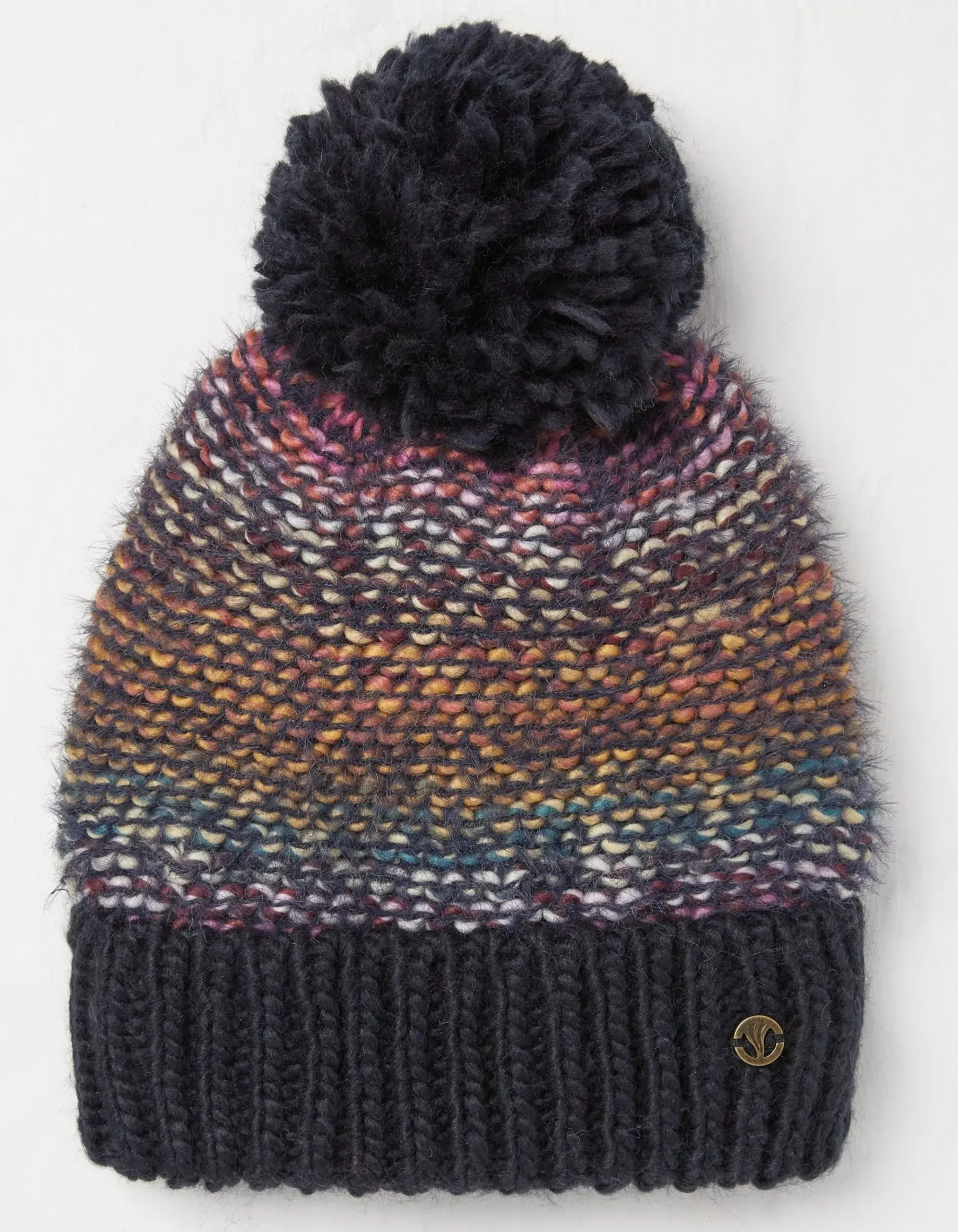 Space Dye Bobble Hat