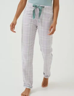 Spring Check Pants