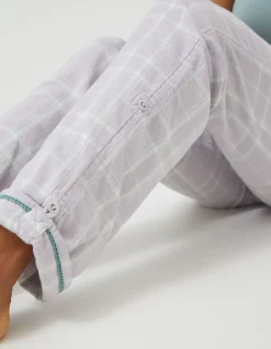 Spring Check Pants