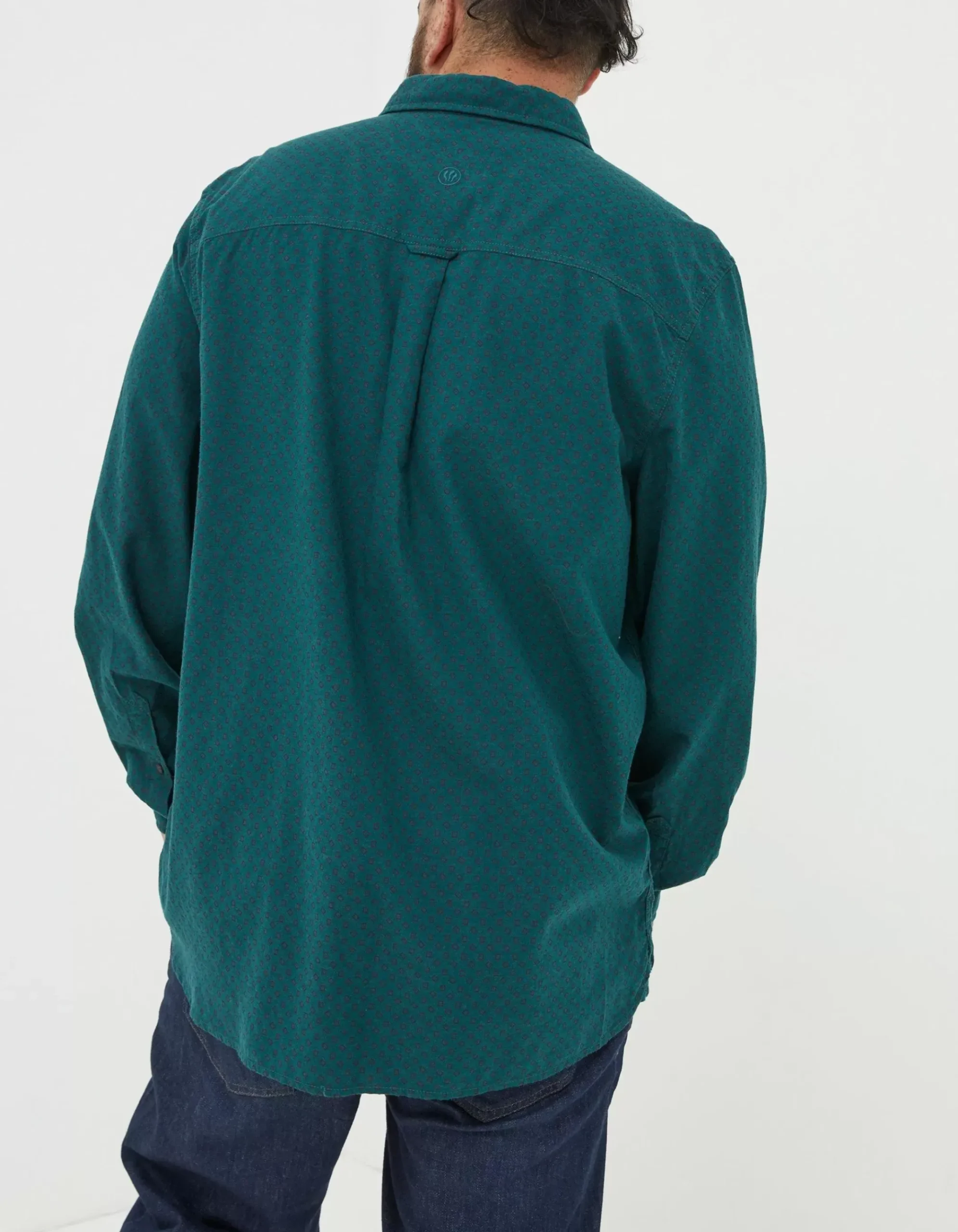 Square Geo Print Shirt