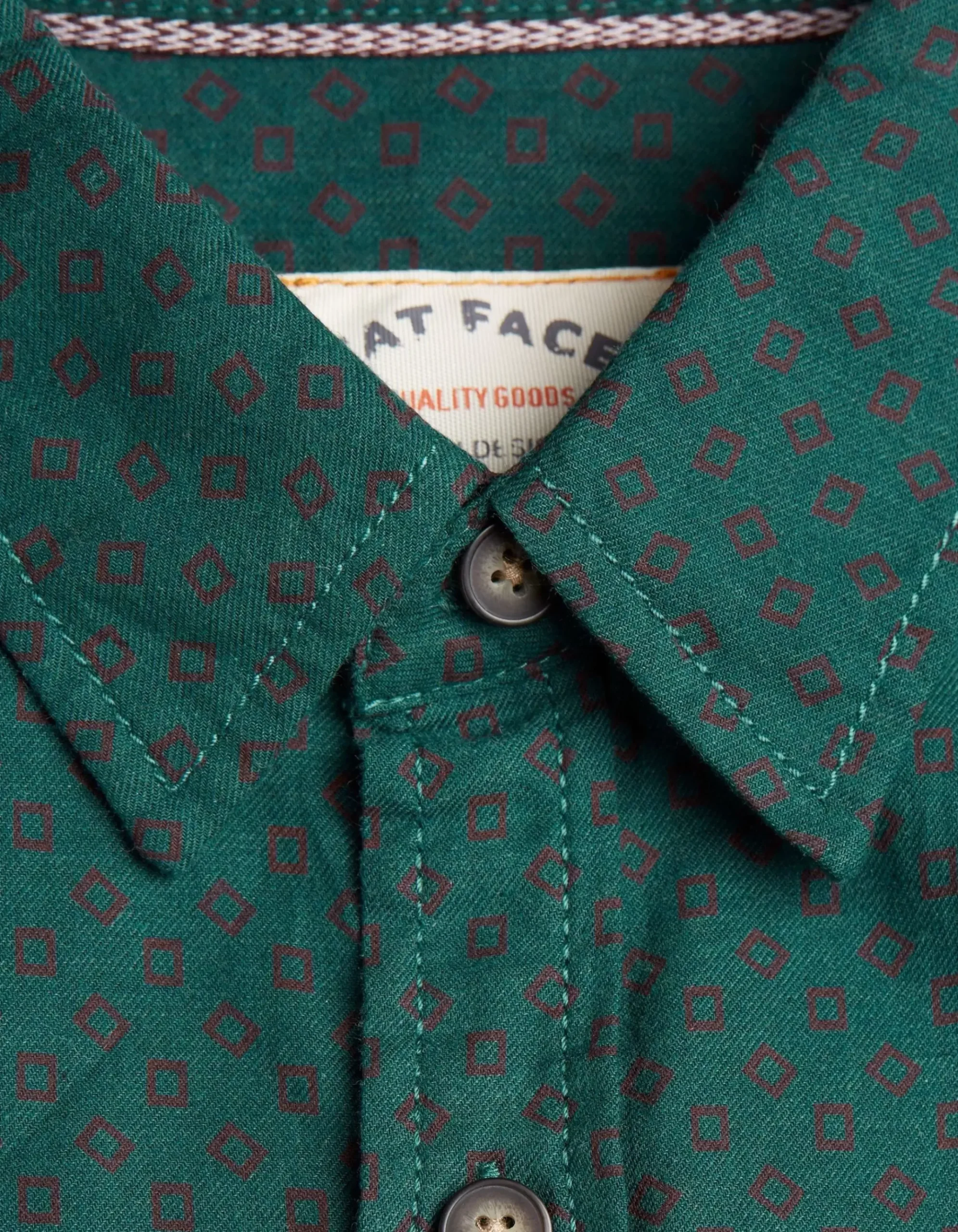 Square Geo Print Shirt