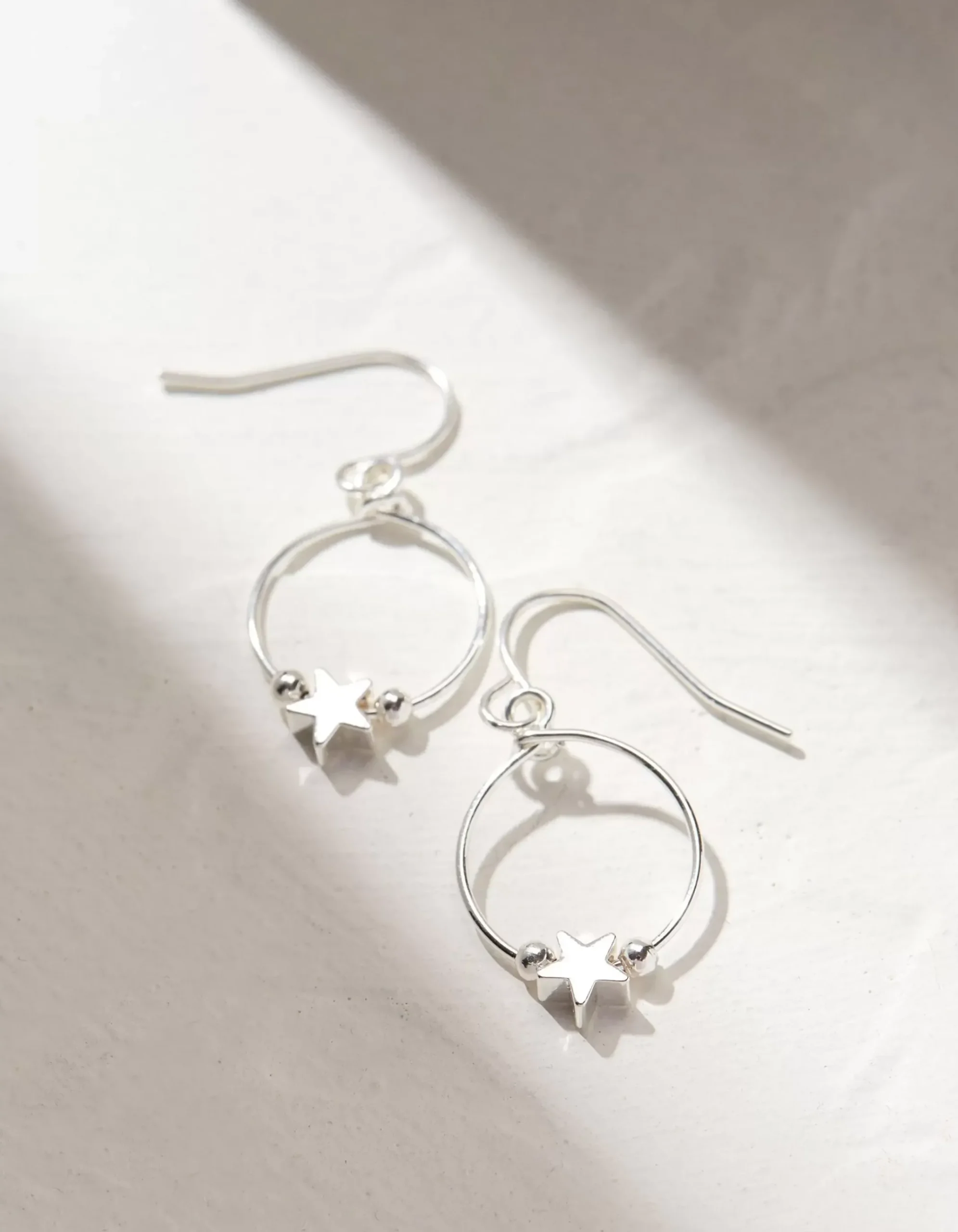 Star Drop Earrings