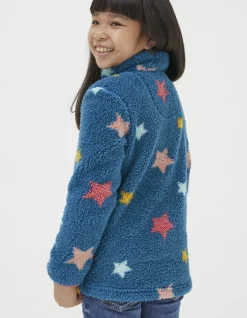 Star Fleece Half Neck Sweatshirt