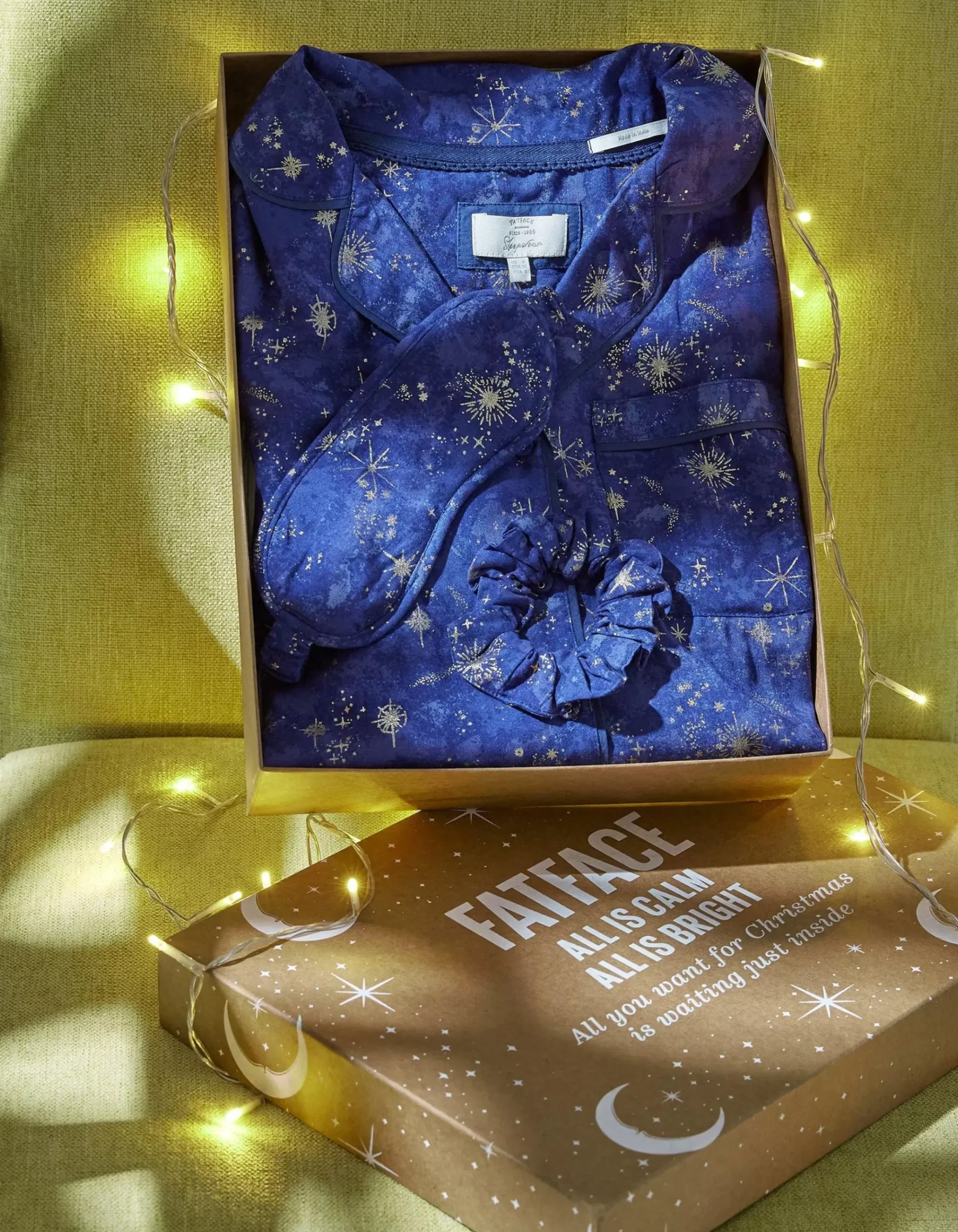 Star Print Pyjamas Gift Box Set