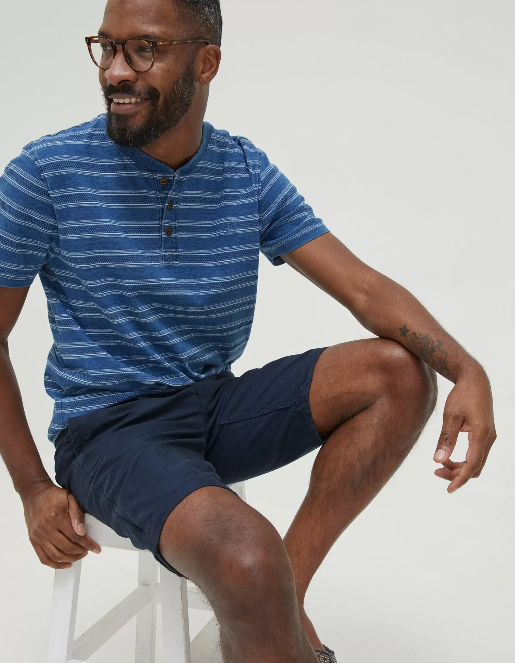 Stow Flat Front Shorts