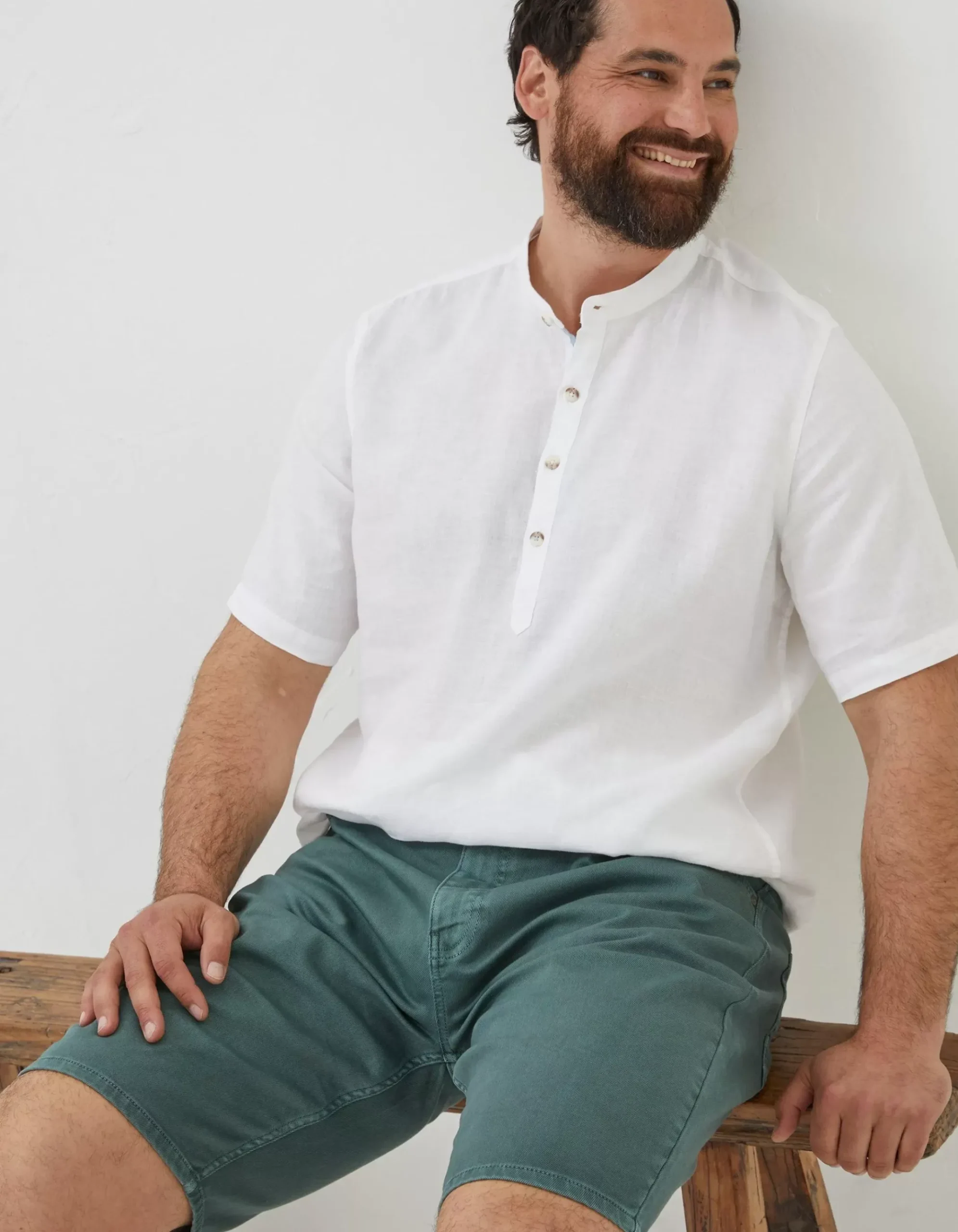 Stow Flat Front Shorts
