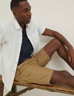 Stow Flat Front Shorts