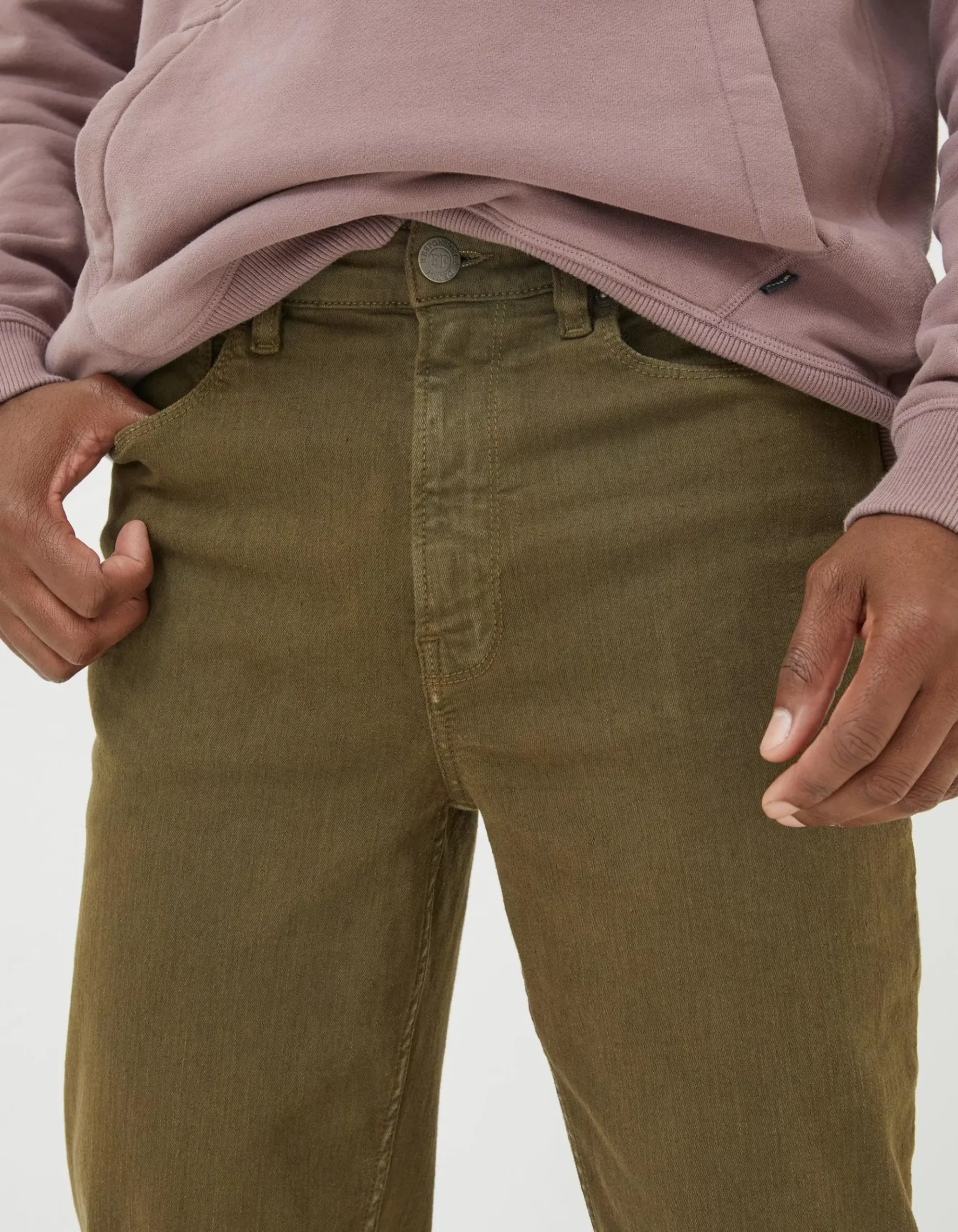 Straight 5 Pocket Jeans