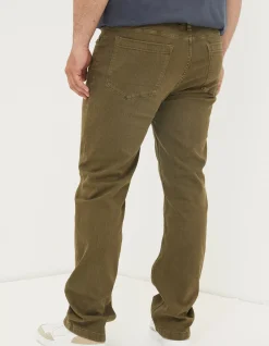 Straight 5 Pocket Jeans