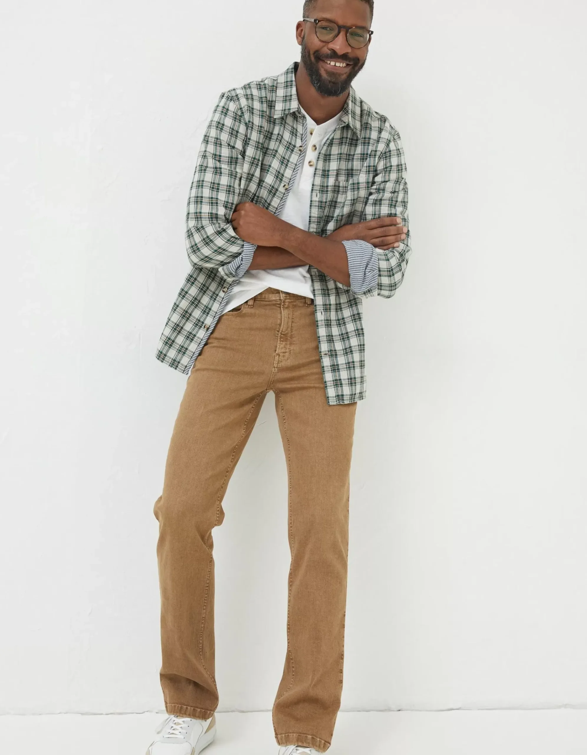 Straight 5 Pocket Jeans