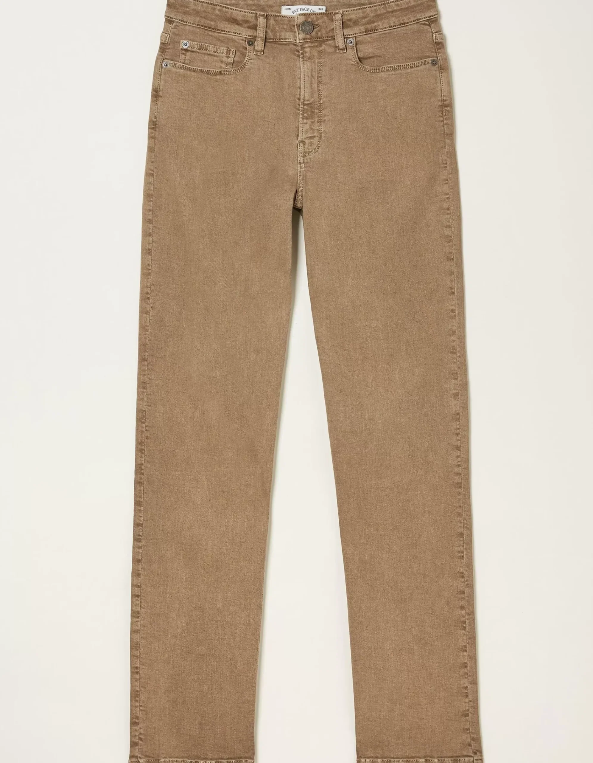 Straight 5 Pocket Jeans