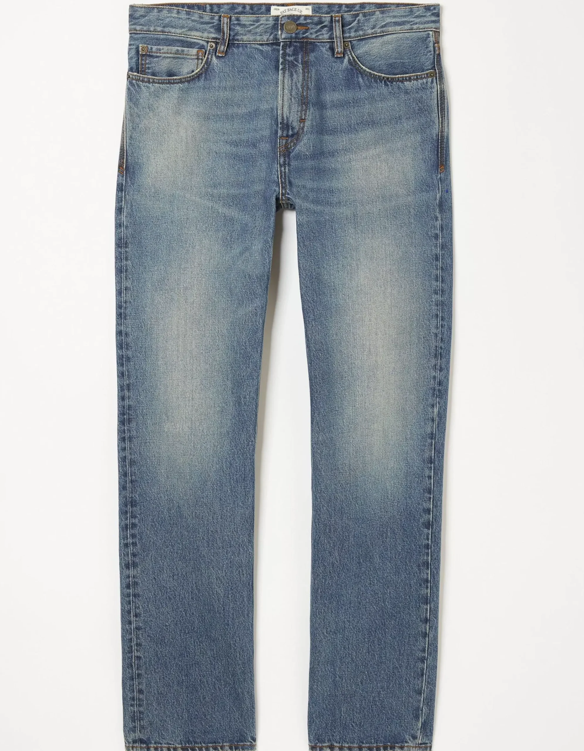 Straight Authentic Wash Jeans
