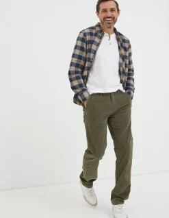 Straight Cord Trousers