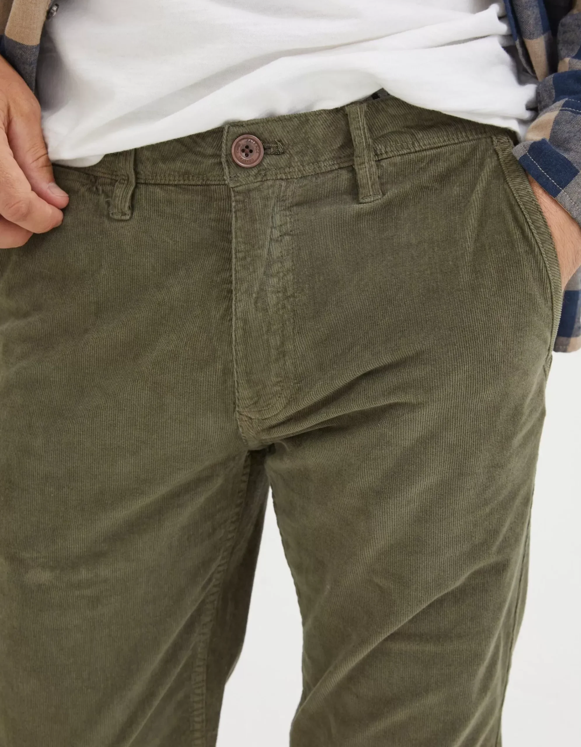 Straight Cord Trousers