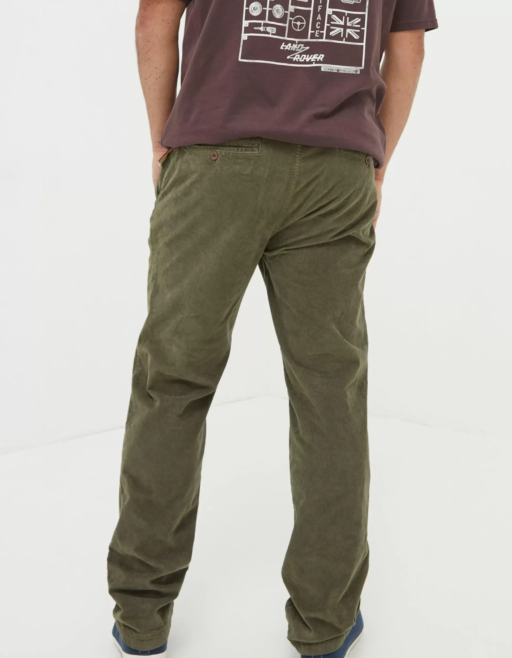 Straight Cord Trousers