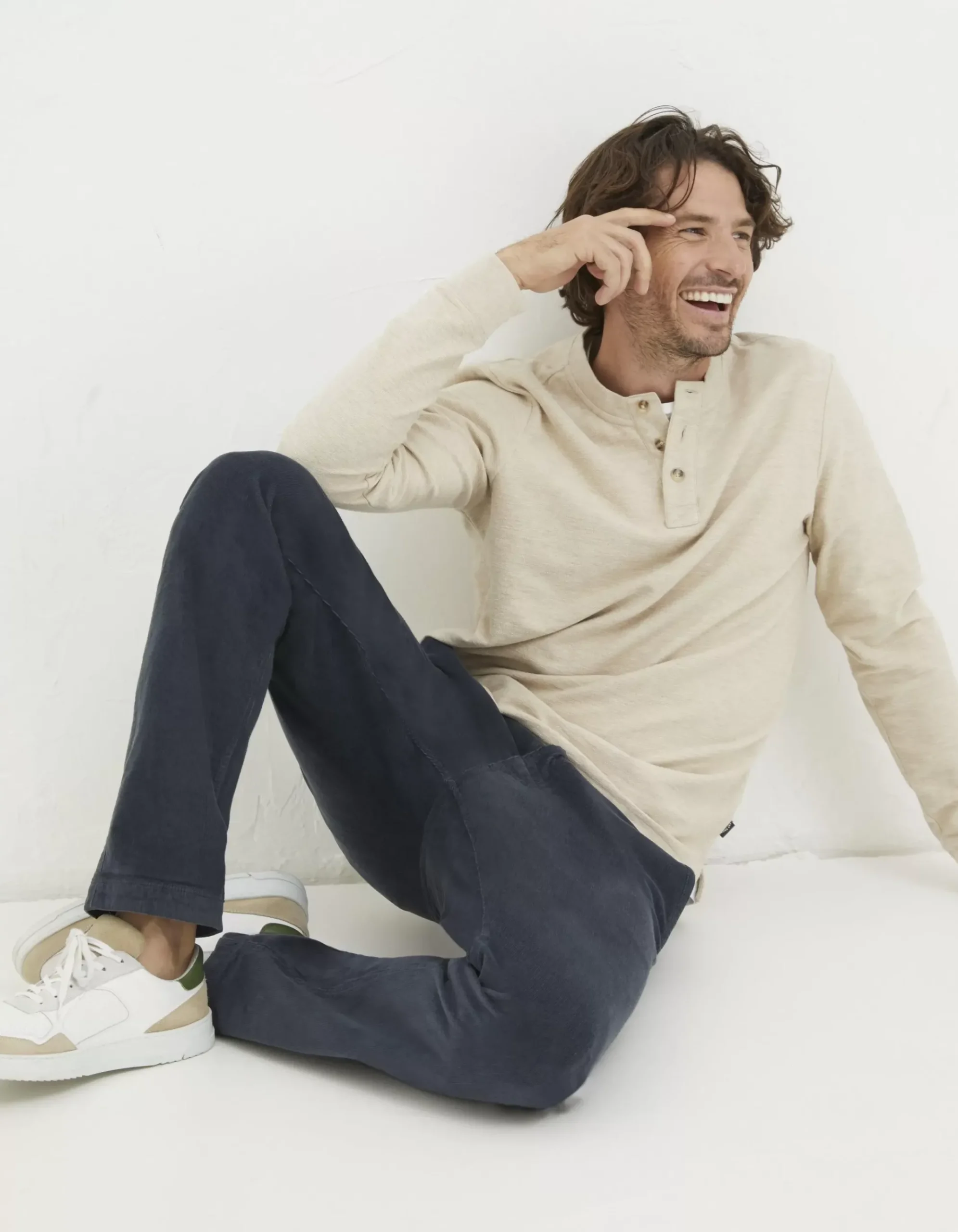 Straight Cord Trousers