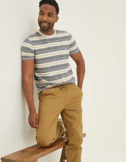 Straight Pull On Trousers