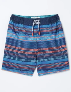 Stripe Swim Shorts