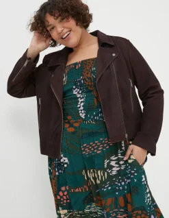 Suzie Suede Biker Jacket