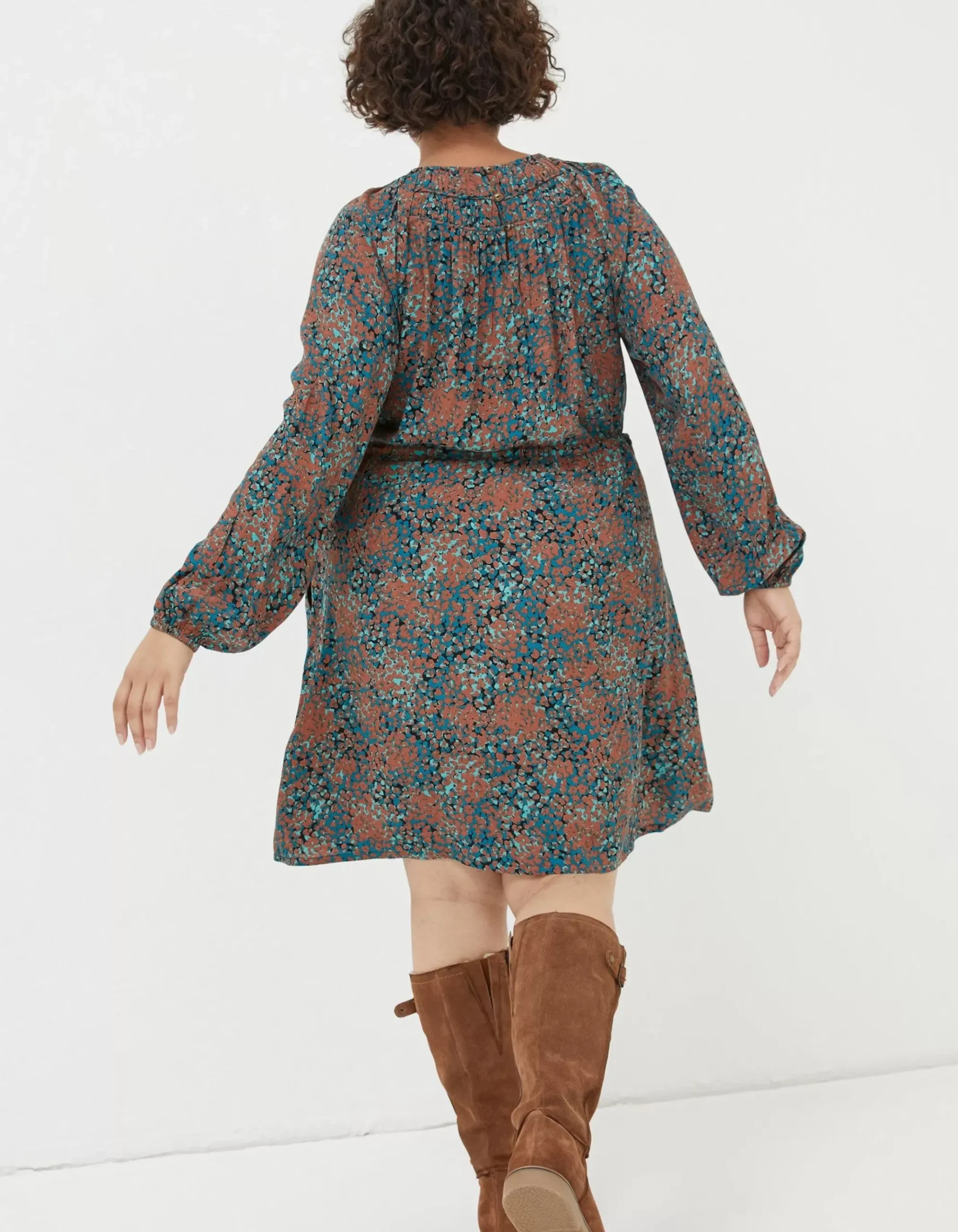 Taylor Textured Spot Dress
