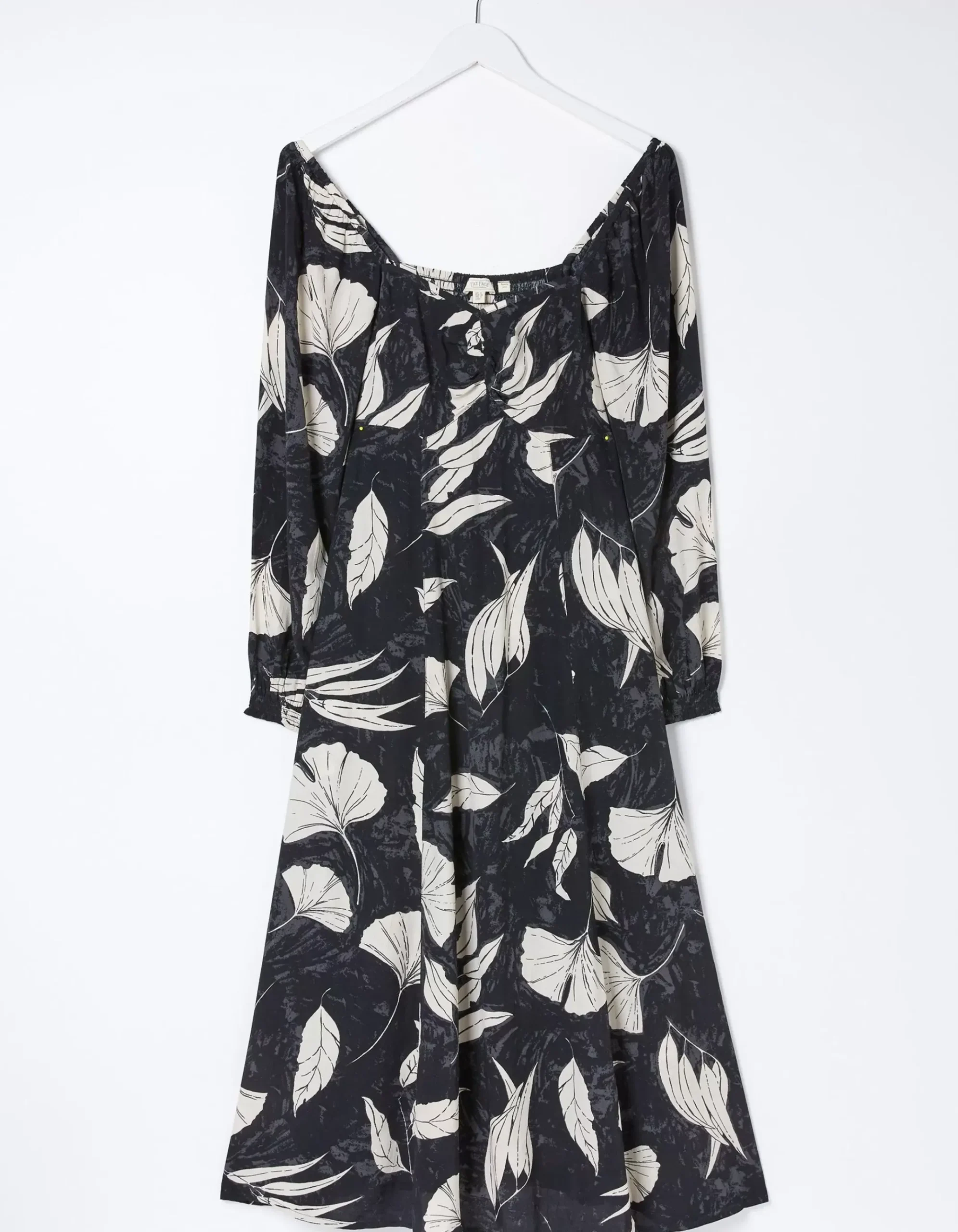 Tessa Twilight Leaves Midi Dress