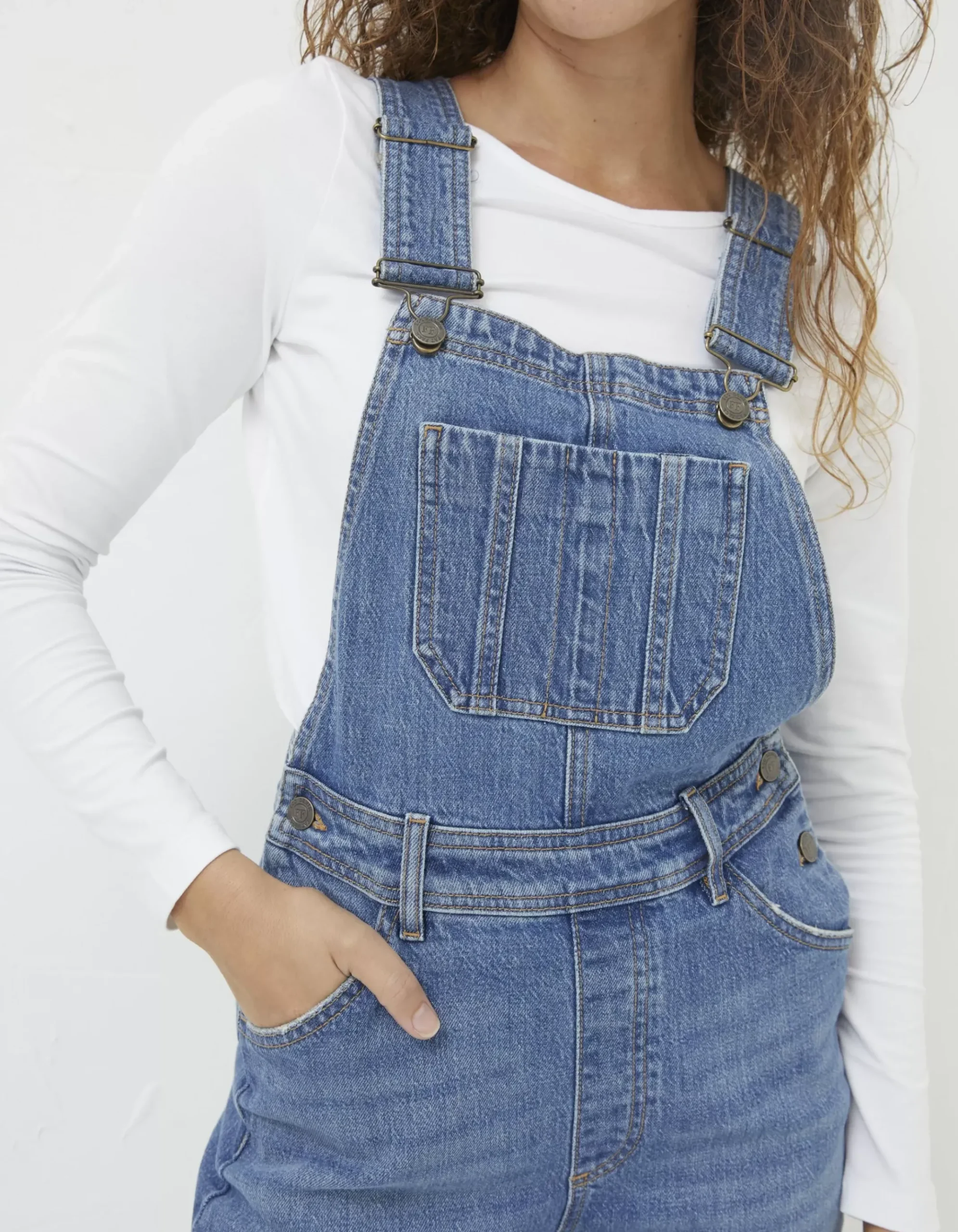 Tetbury Wide Leg Dungarees