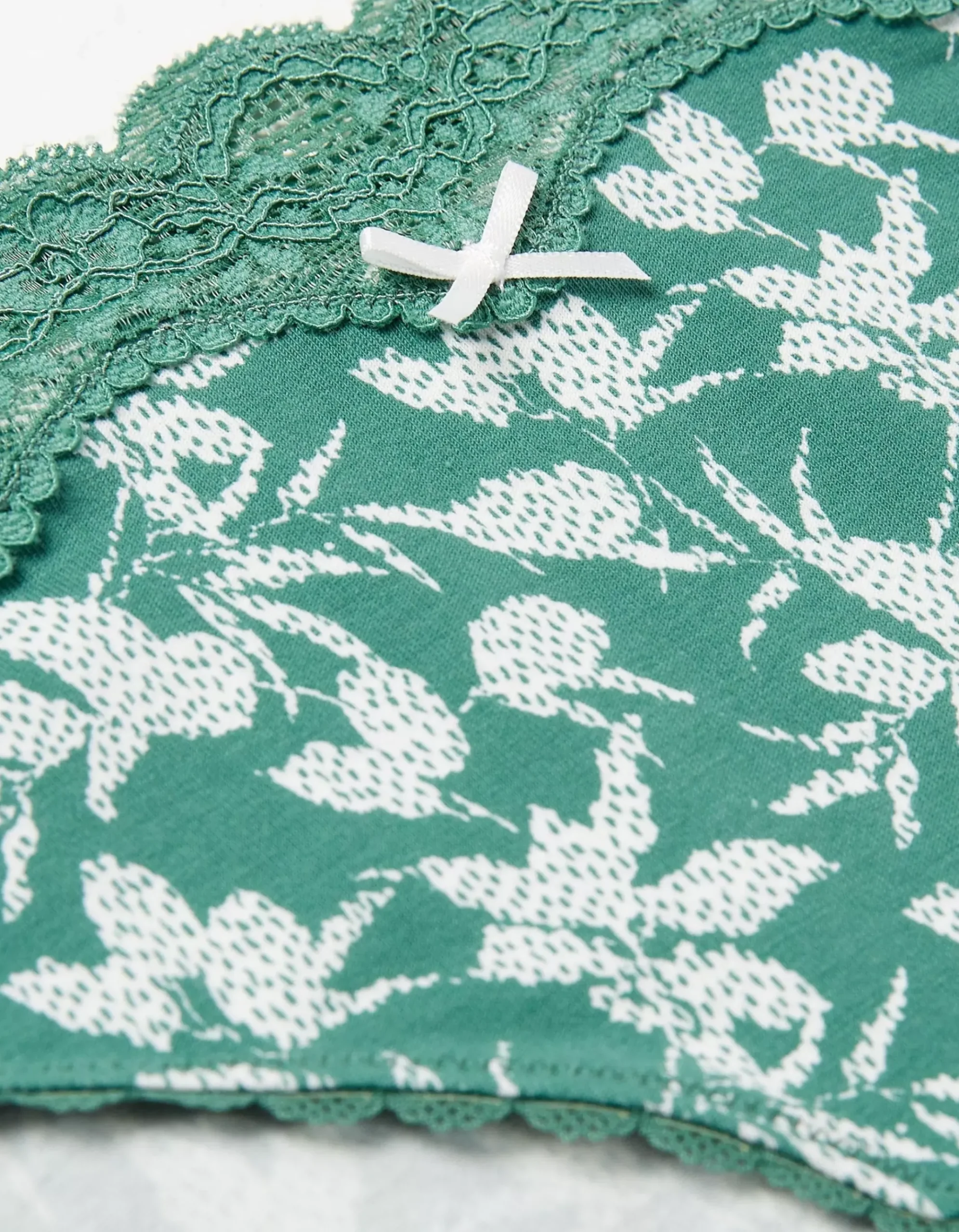 Textured Leaves Mini Knickers