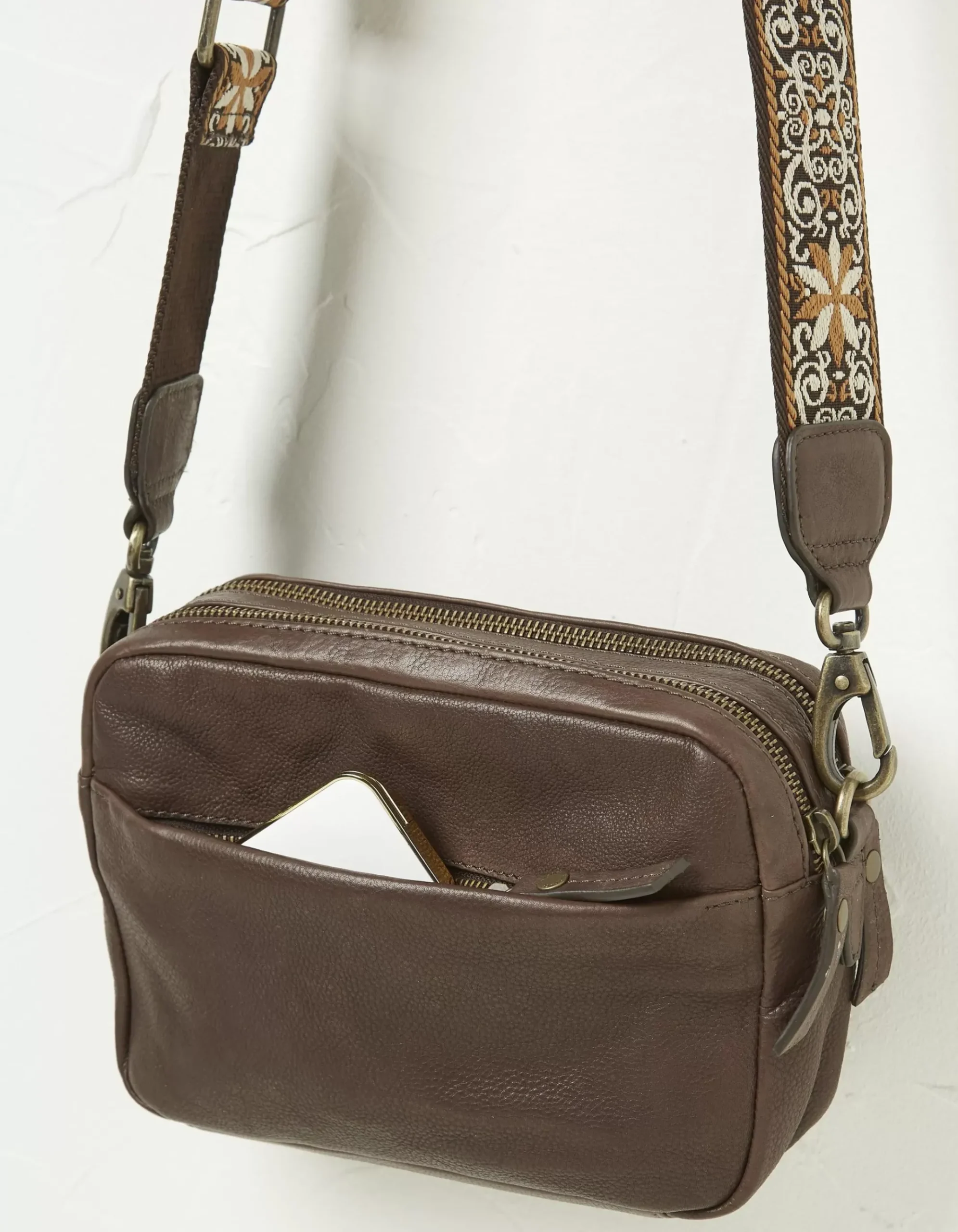 The Oslo Camera Bag Ornate Strap