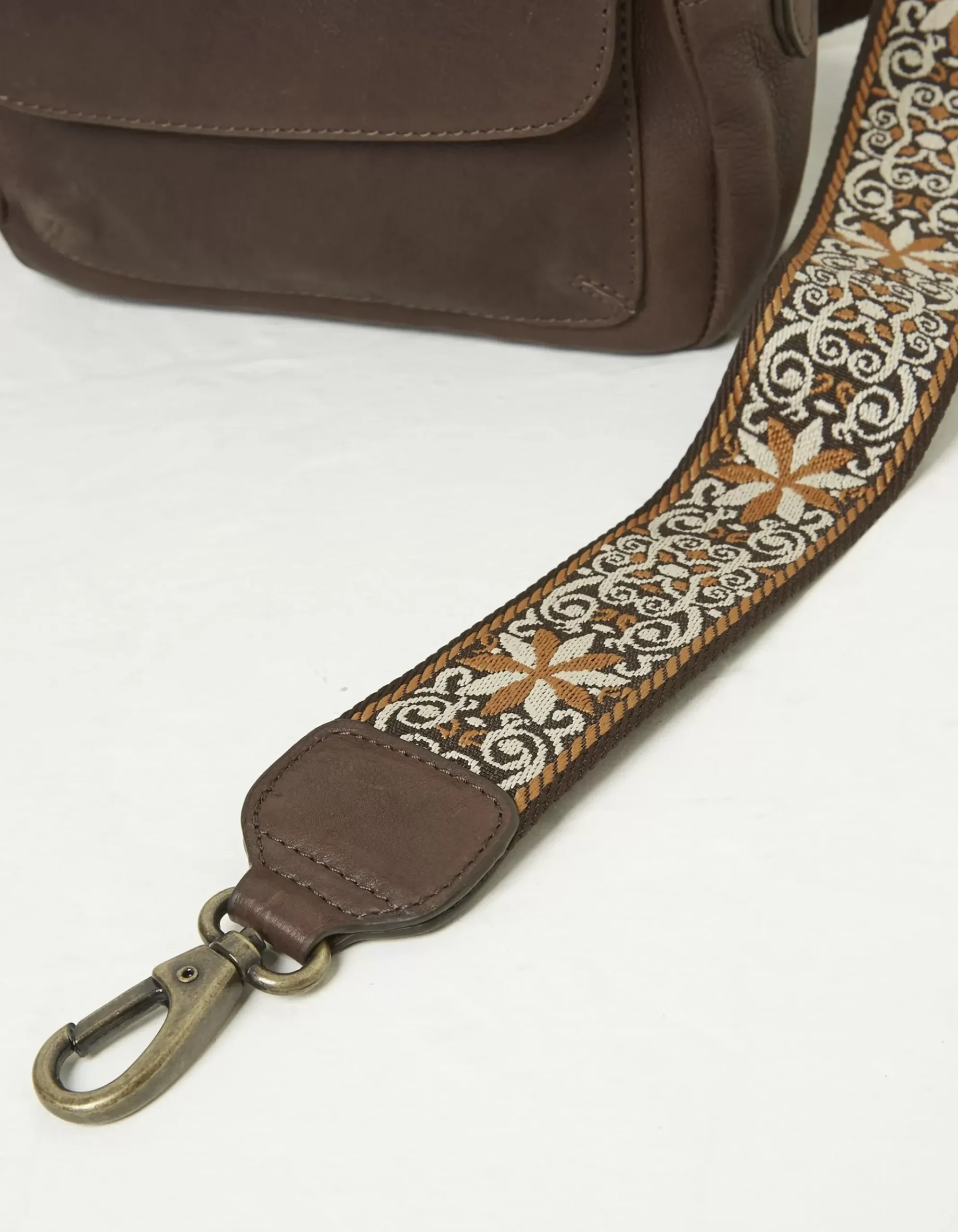 The Oslo Camera Bag Ornate Strap