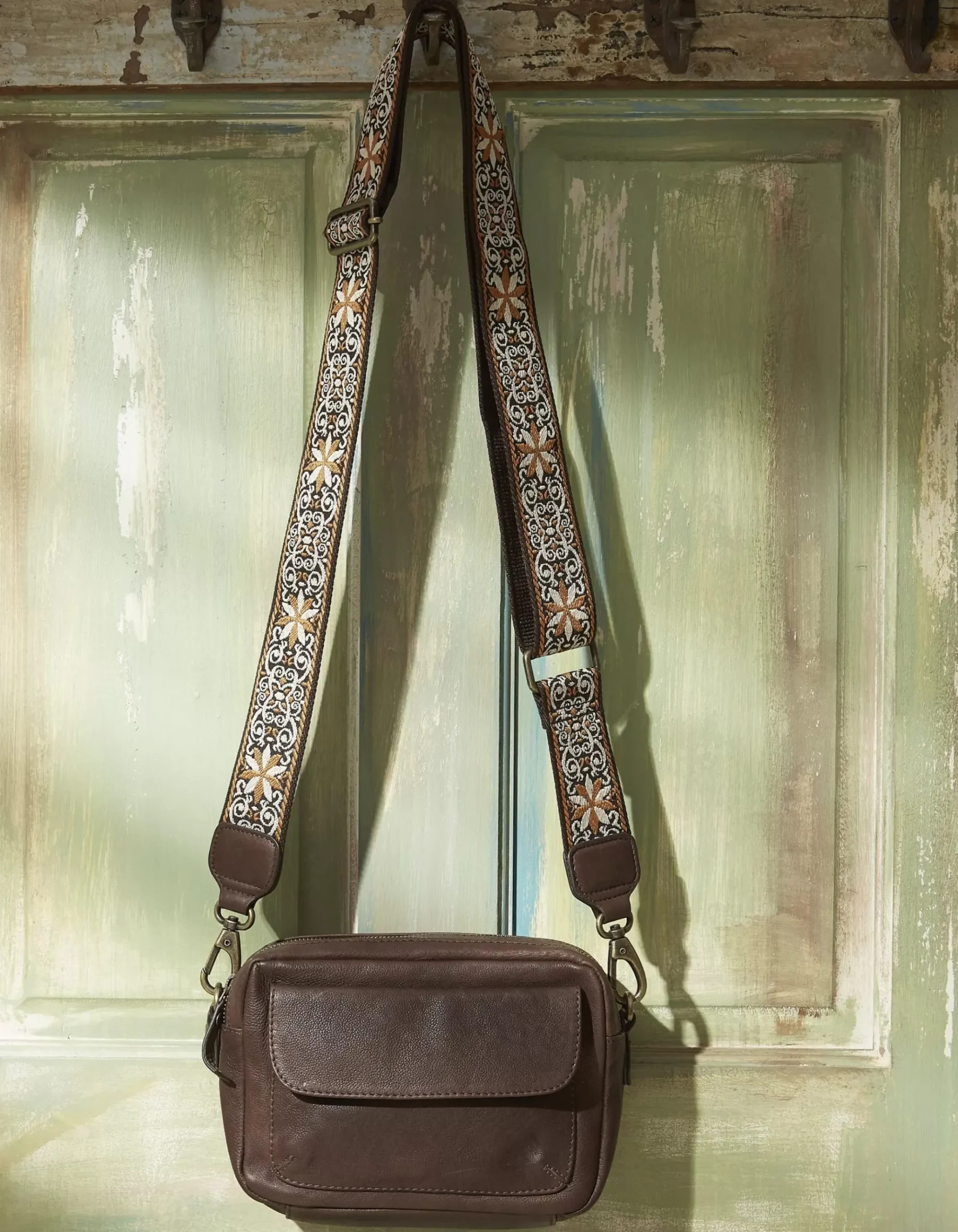 The Oslo Camera Bag Ornate Strap