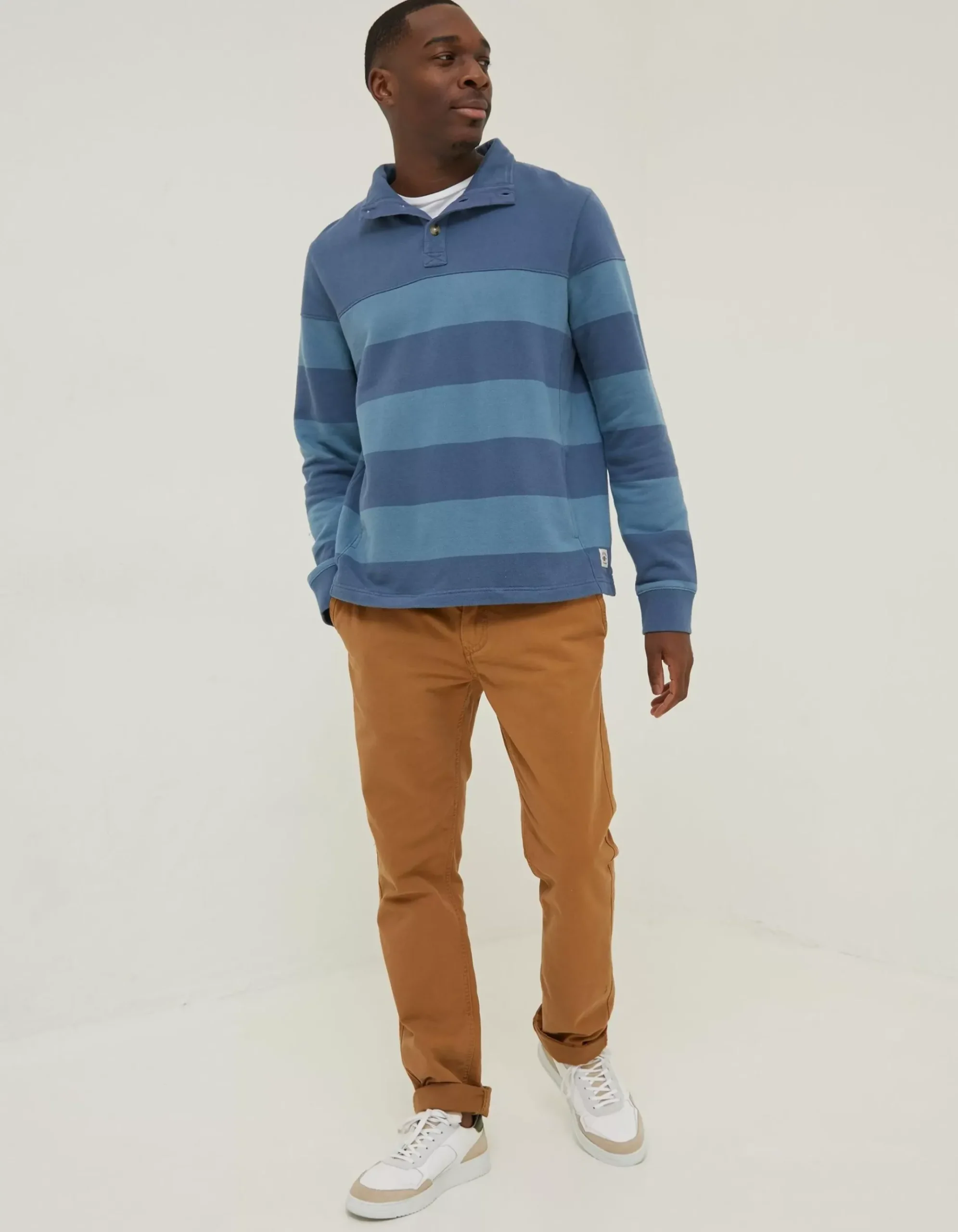 Thorpe Rugby Stripe Half Neck