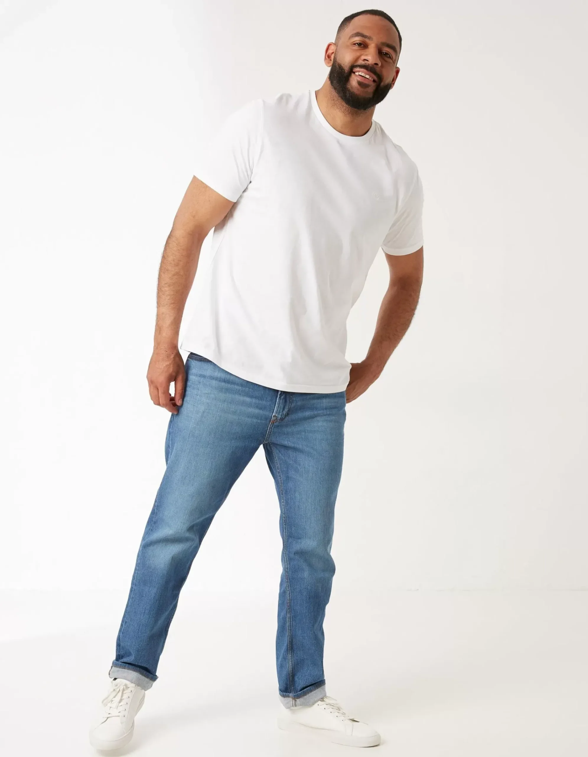 Three Pack Crew Neck T-Shirts