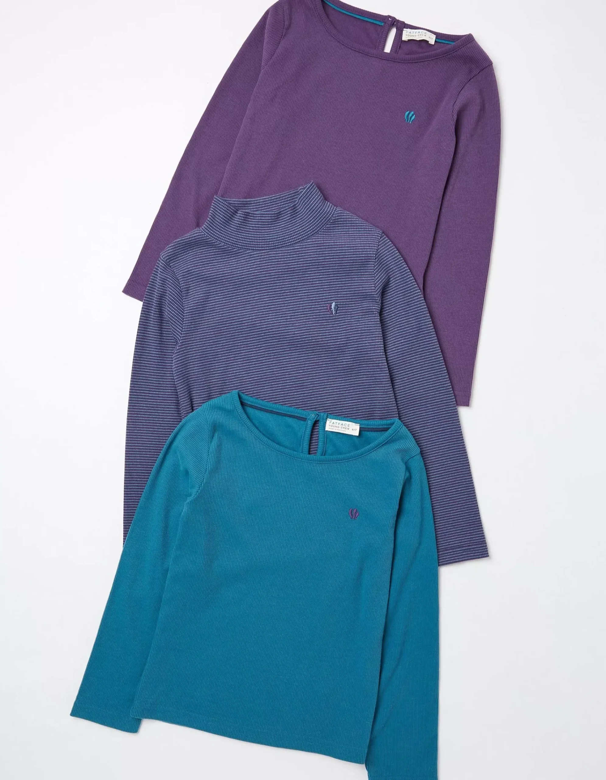 Three Pack Long Sleeve T-Shirts