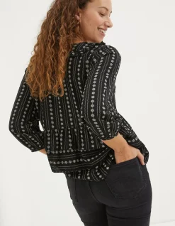 Tibby Frill Floral Blouse