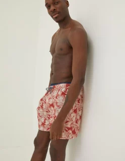 Trevose Leaf Print Swim Shorts