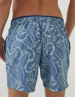Trevose Palm Print Swim Shorts