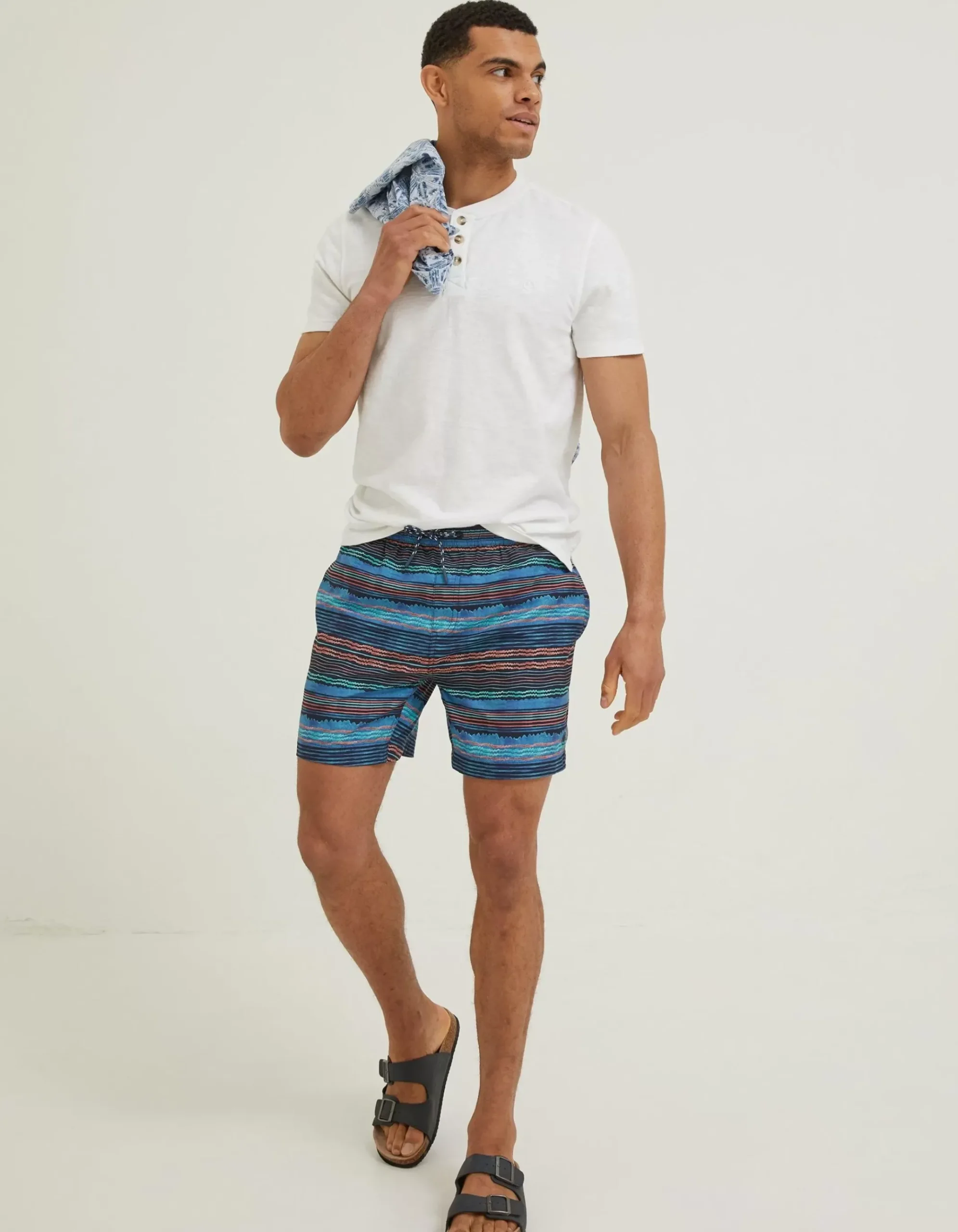 Trevose Scribble Swim Shorts
