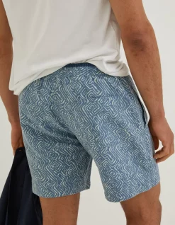 Trevose Tile Print Swim Shorts