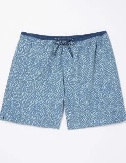 Trevose Tile Print Swim Shorts