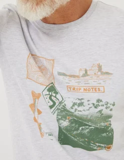 Trip Notes Printed T-Shirt