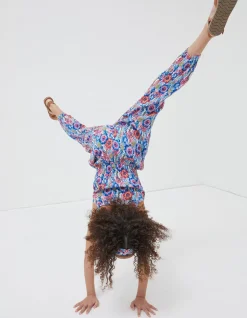 Tropical Print Jumpsuit