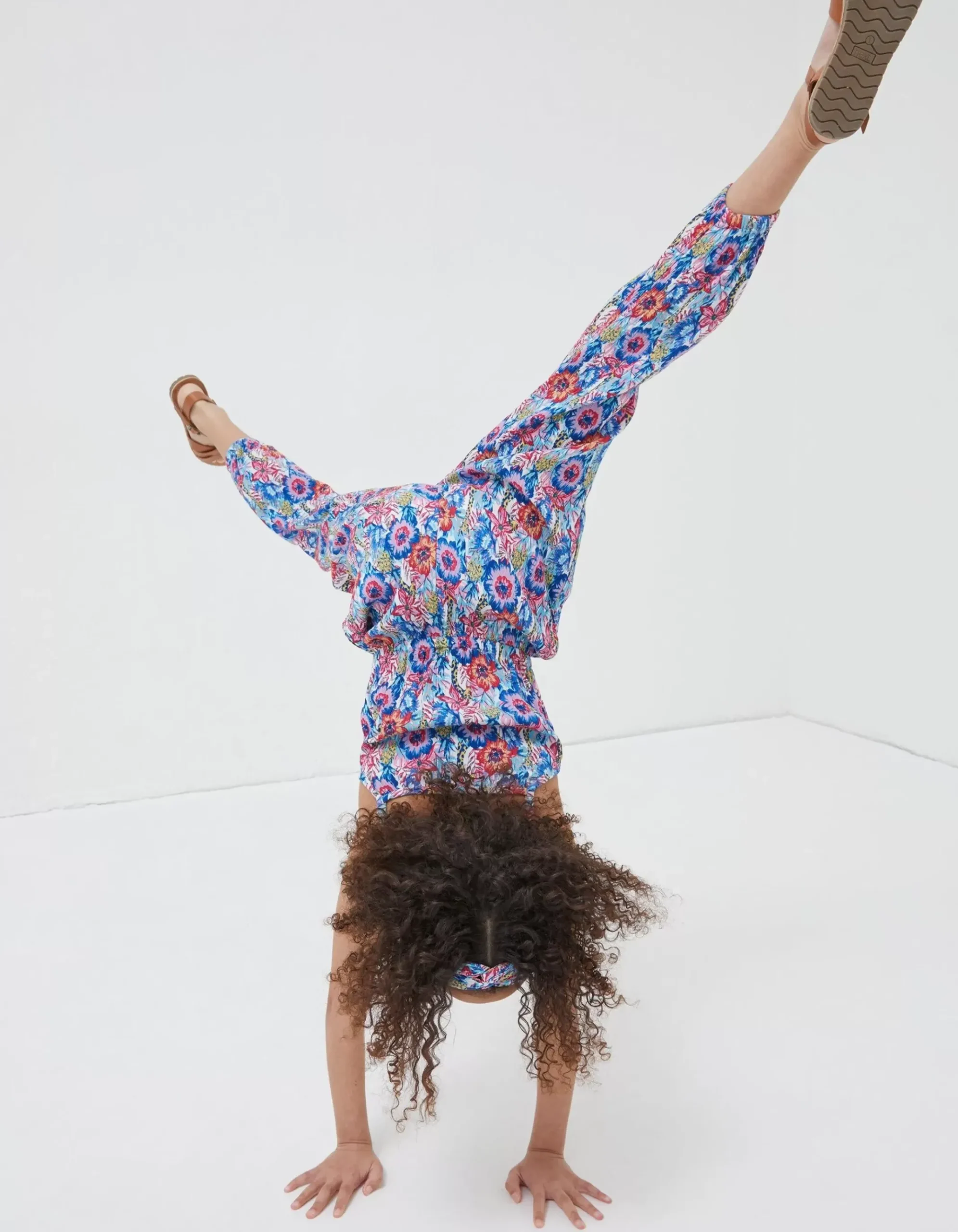 Tropical Print Jumpsuit