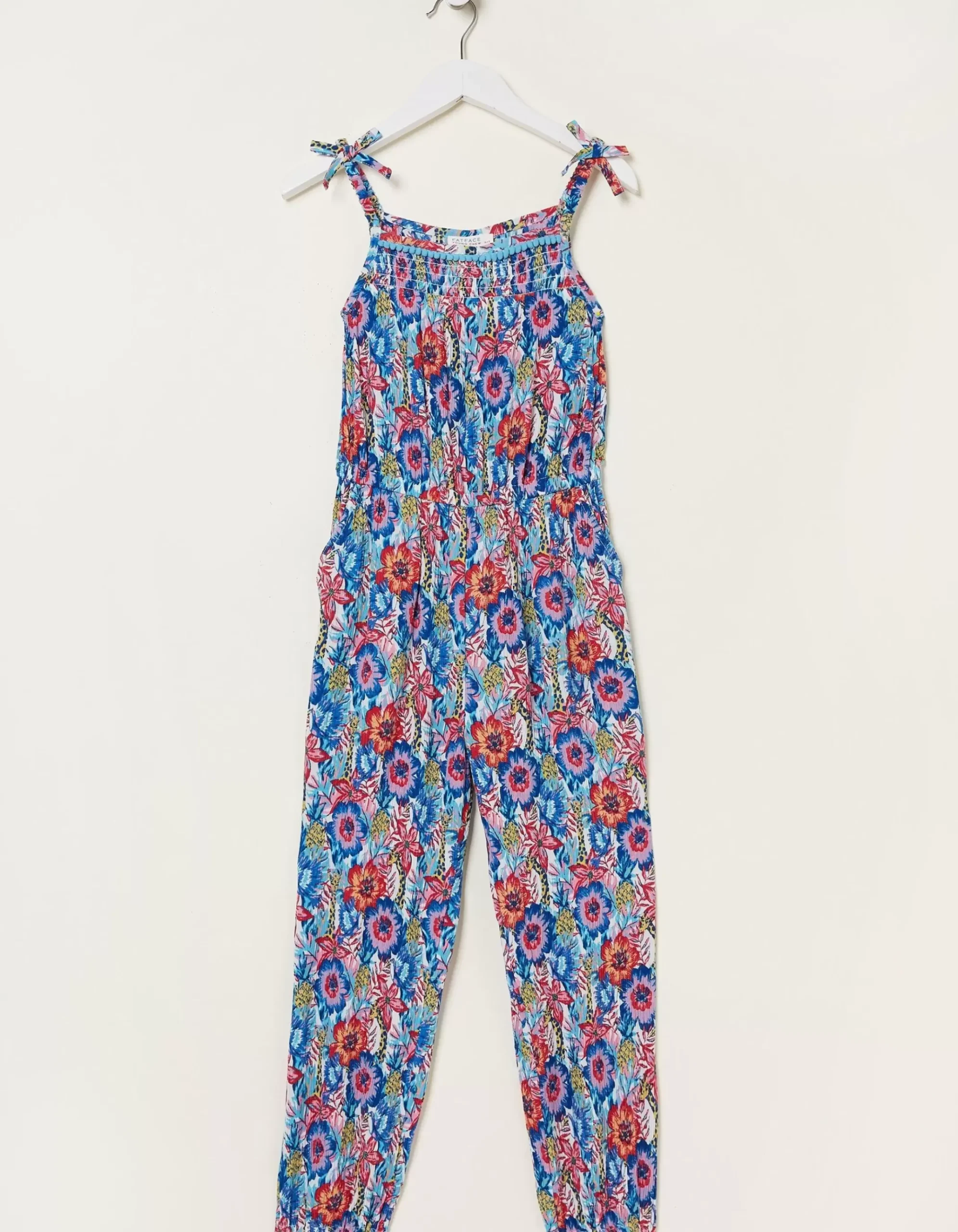 Tropical Print Jumpsuit