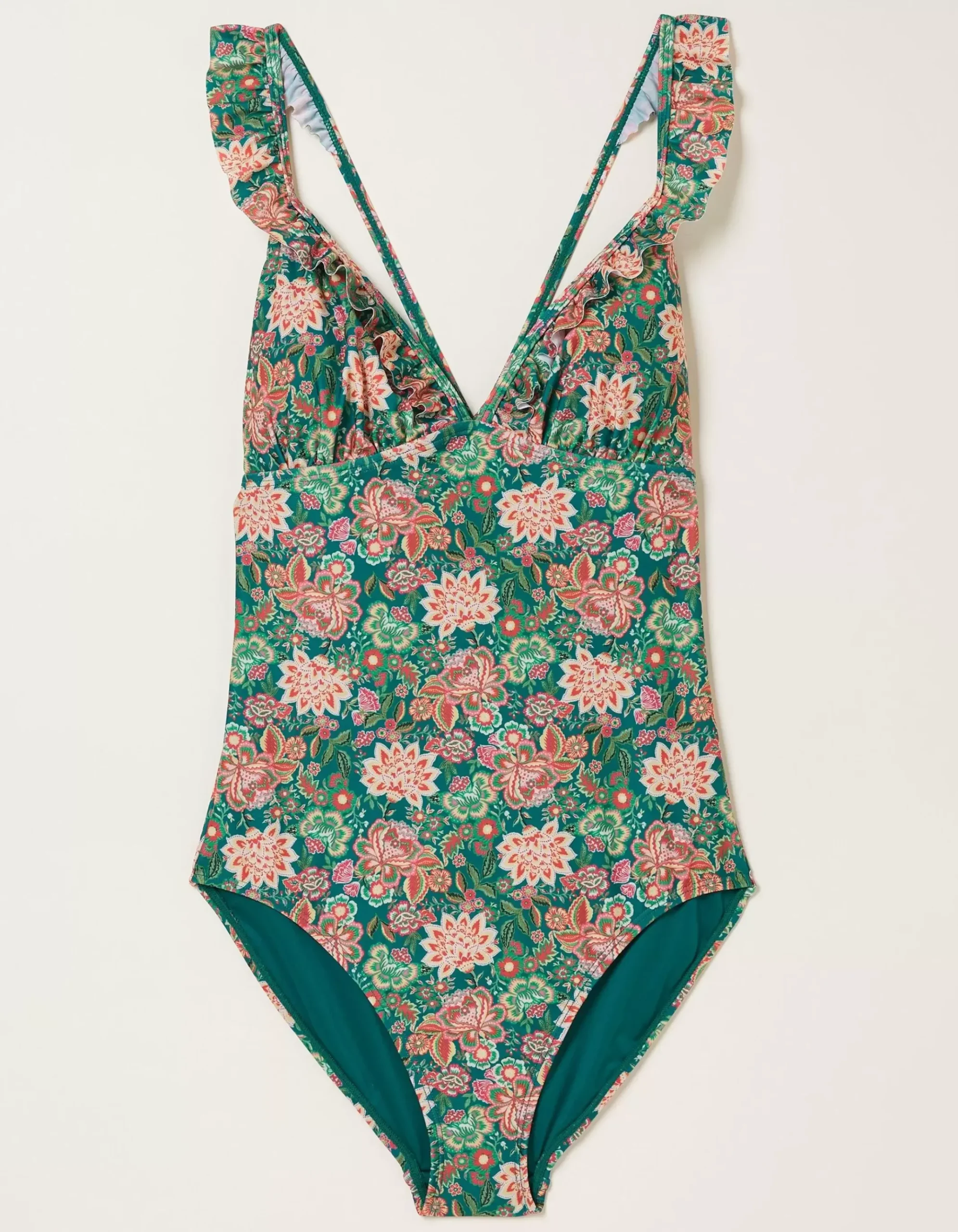 Tummy Control Paradise Frill Swimsuit