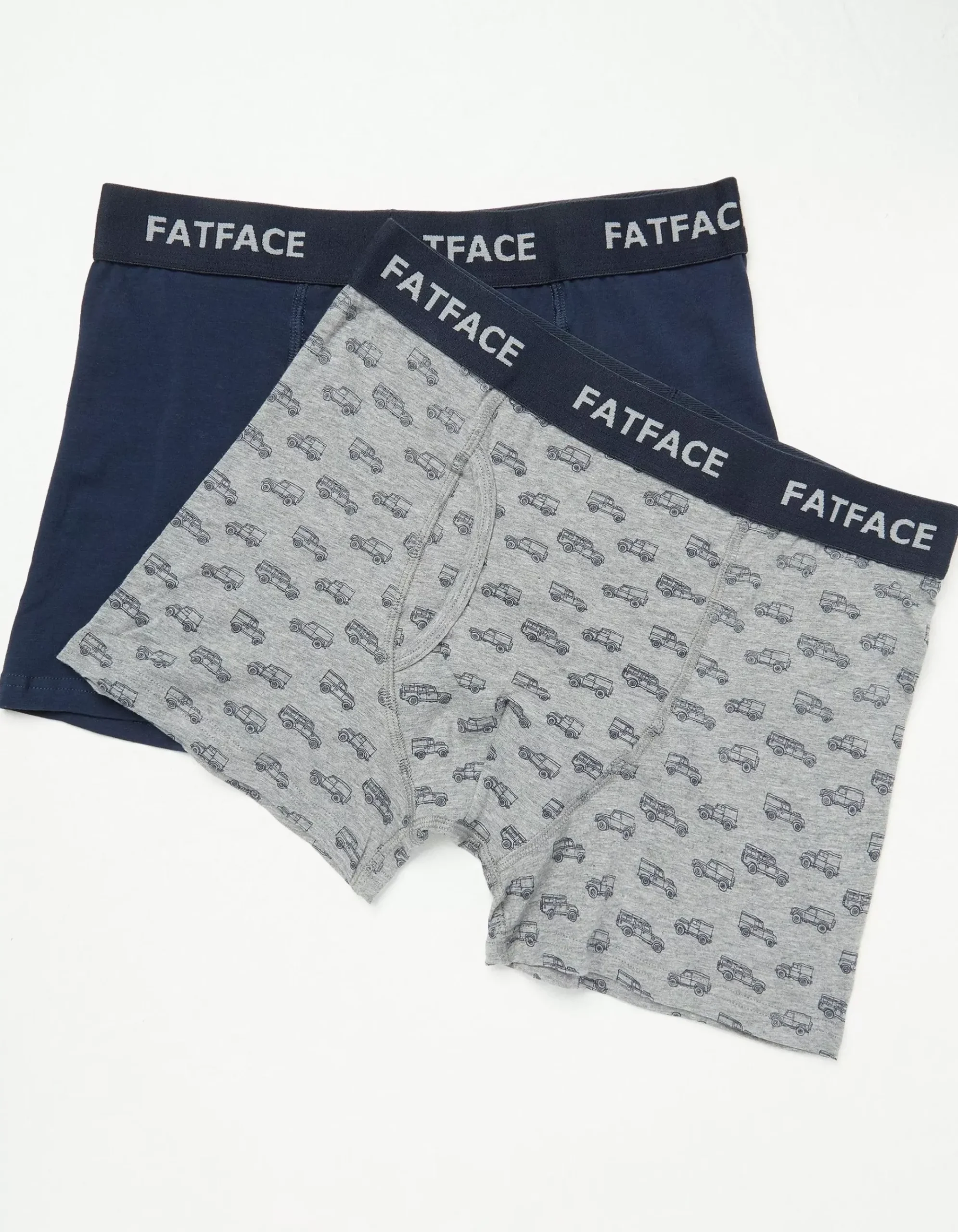 Two Pack Land Rover Print Boxers
